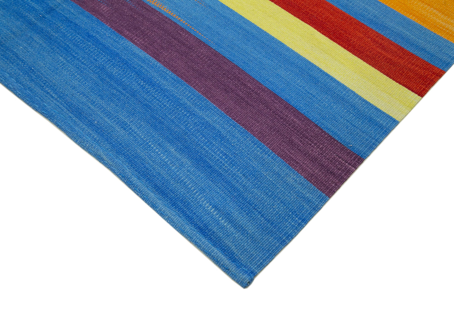 6x9 Multicolor Contemporary Kilim Rug - 21958