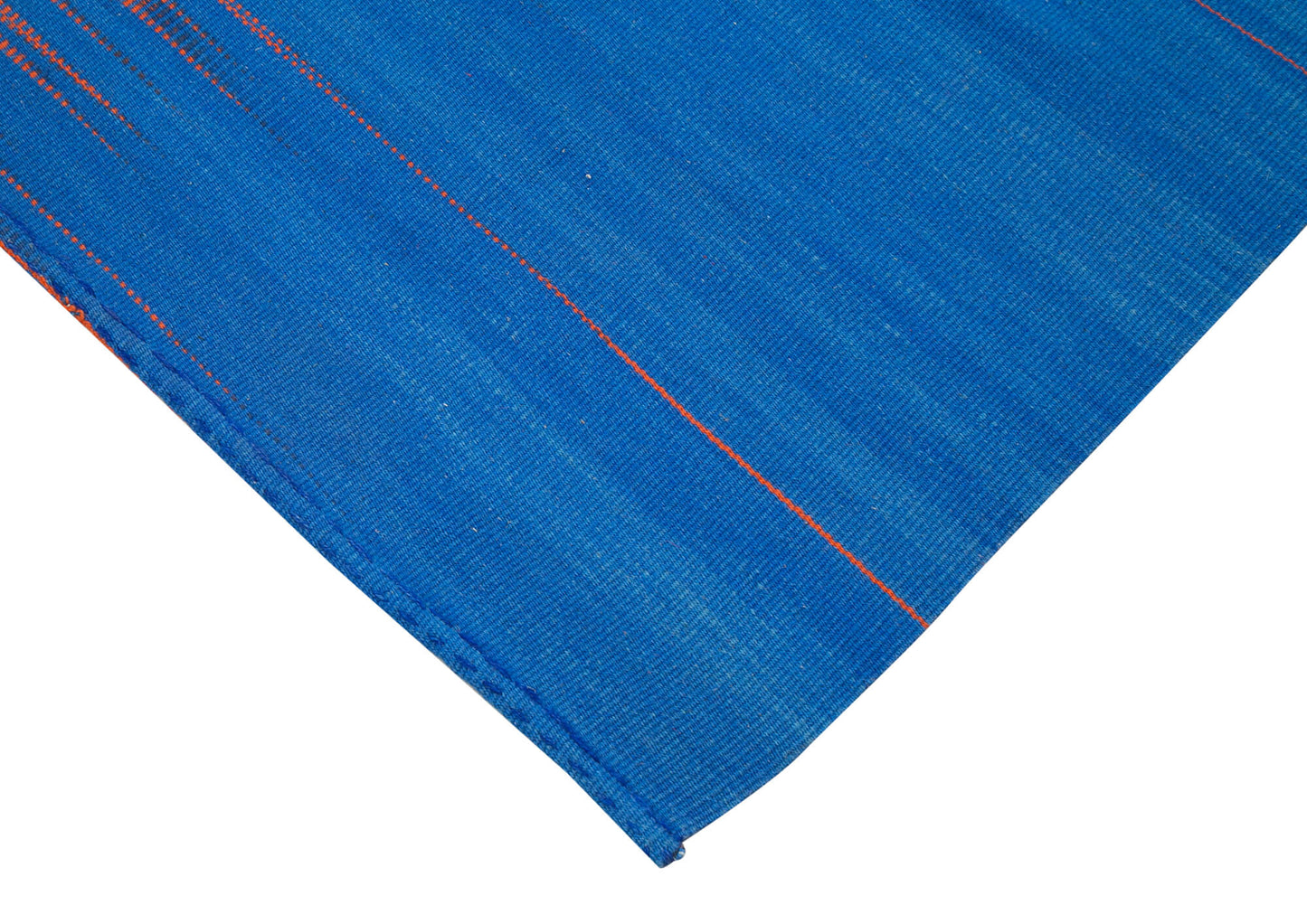 6x9 Blue Contemporary Kilim Rug - 21964