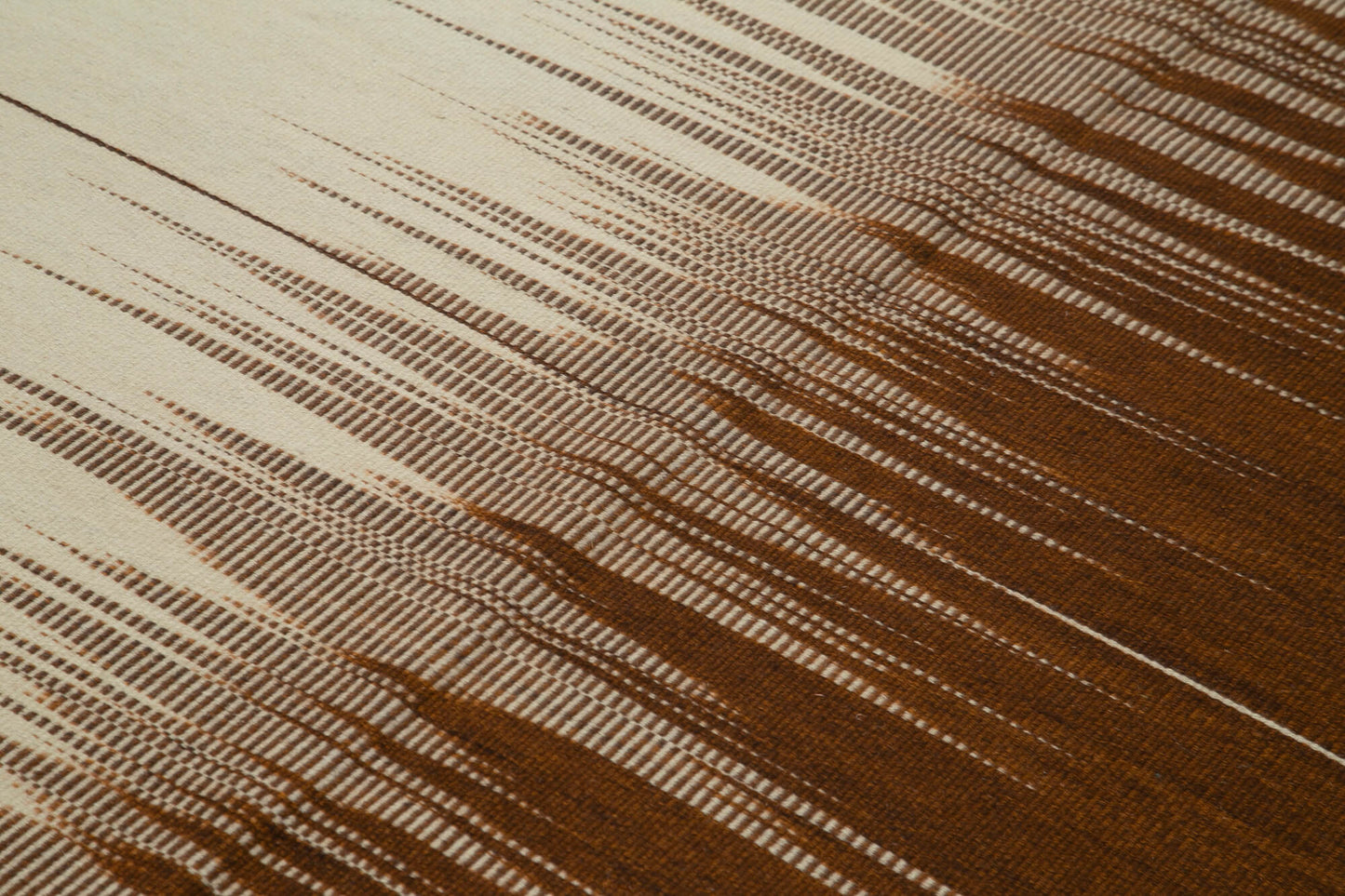 6x8 Brown Contemporary Kilim Rug - 21972