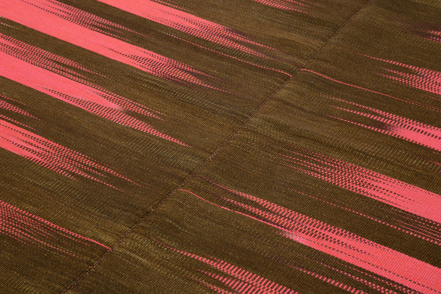 6x9 Pink Contemporary Kilim Rug - 21975