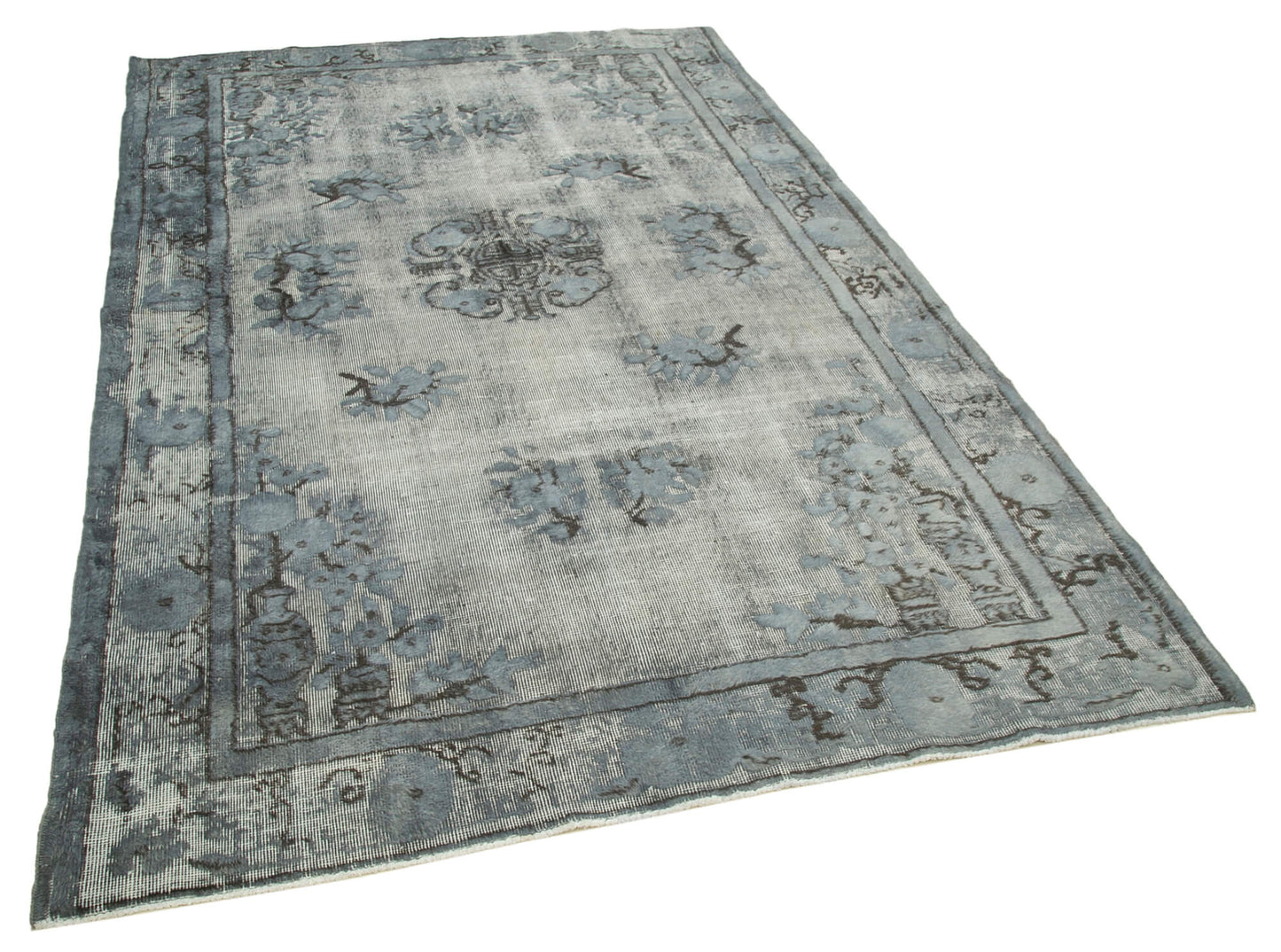 6x9 Grey Over Dyed Rug - 21998