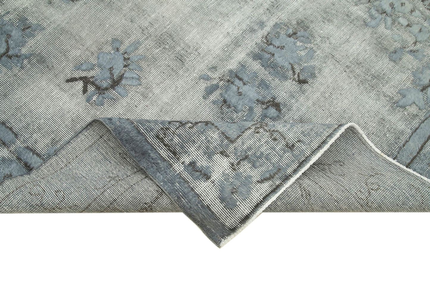 6x9 Grey Over Dyed Rug - 21998