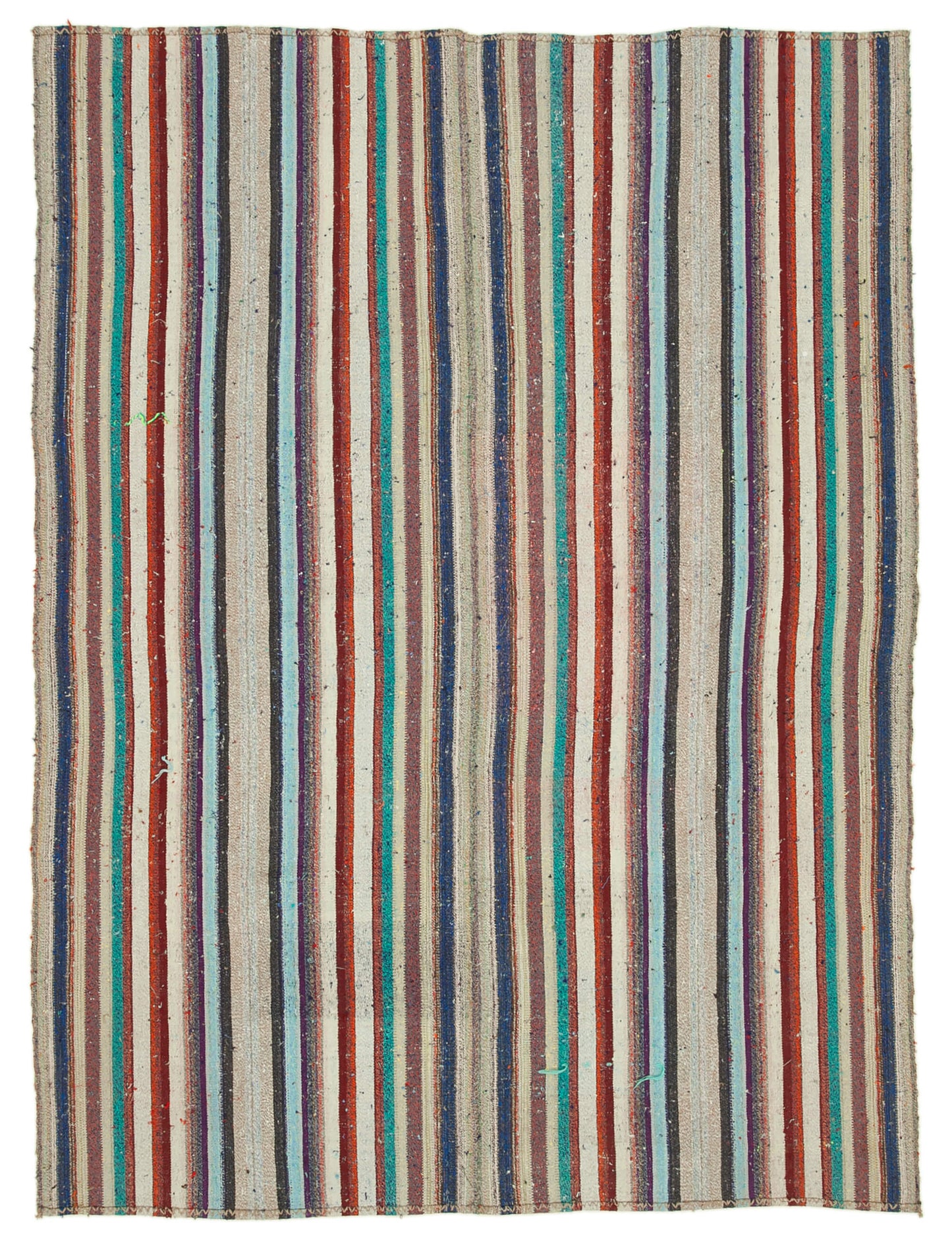 7x10 Multicolor Anatolian Kilim Rug - 22023