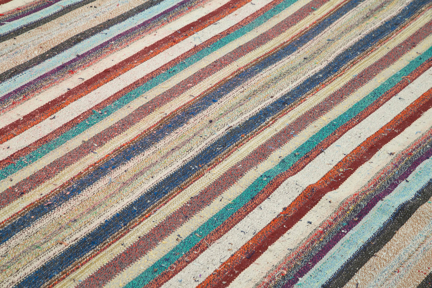7x10 Multicolor Anatolian Kilim Rug - 22023
