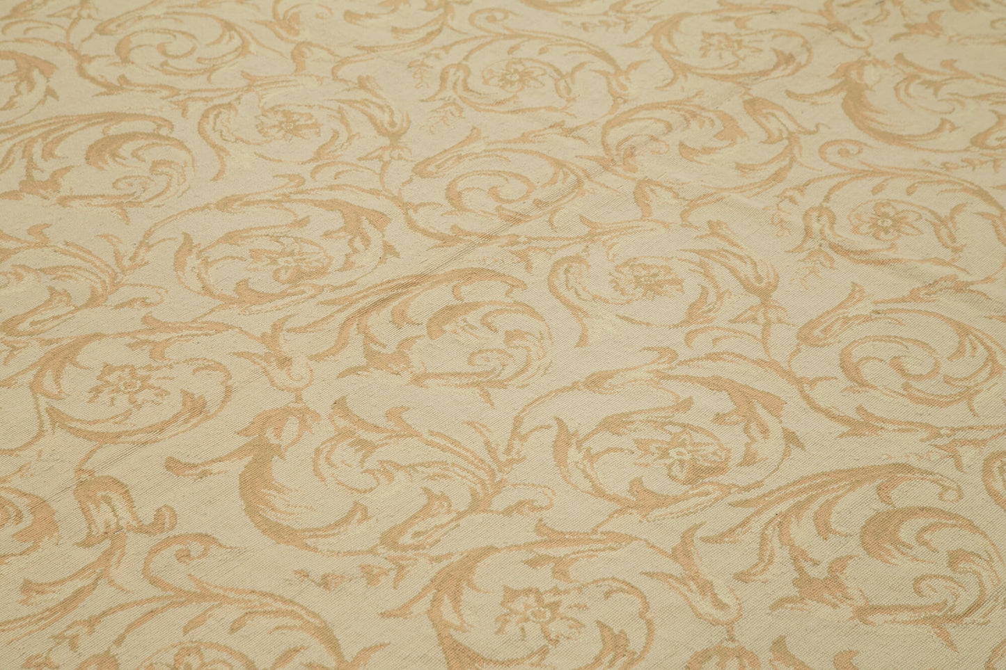 10x15 Beige Needlepoint Kilim Rug - 22050