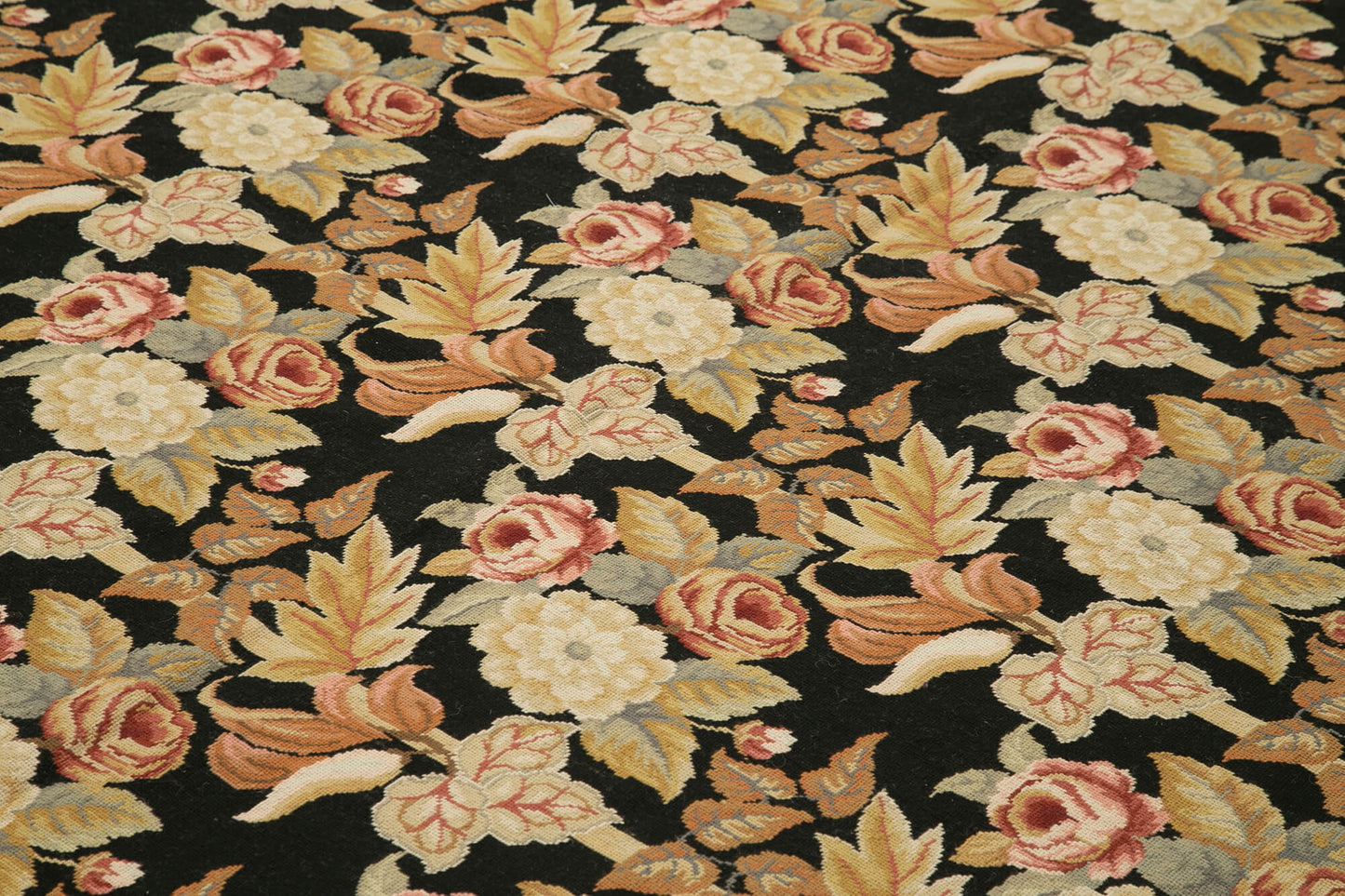 8x10 Beige Needlepoint Kilim Rug - 22073