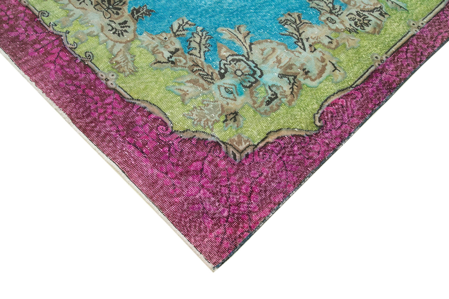 6x10 Multicolor Over Dyed Rug - 22107