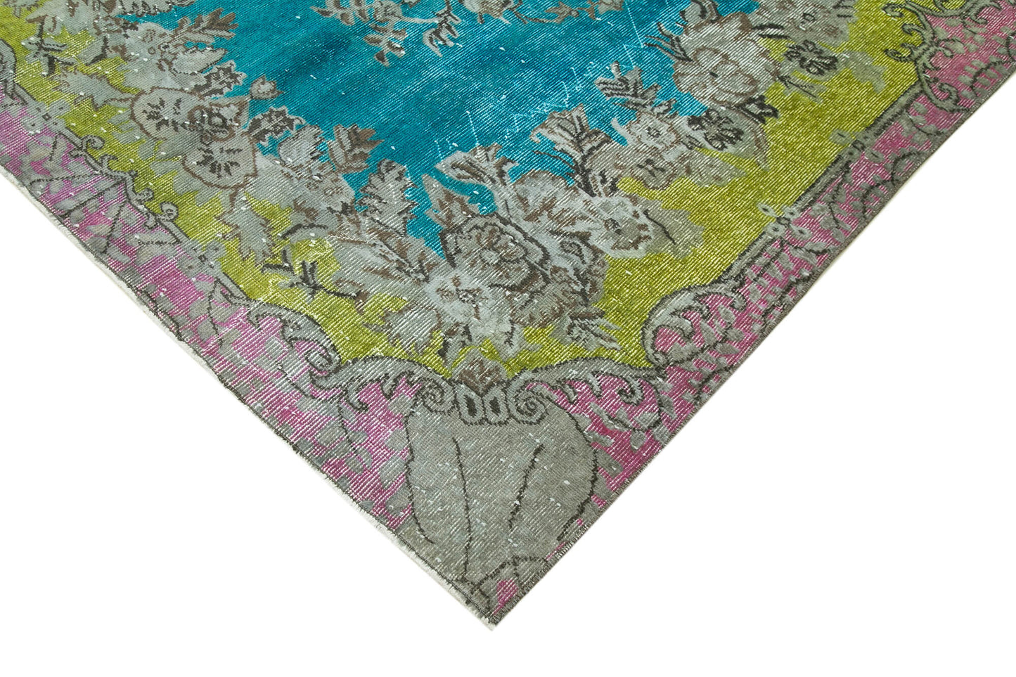 6x9 Multicolor Over Dyed Rug - 22127