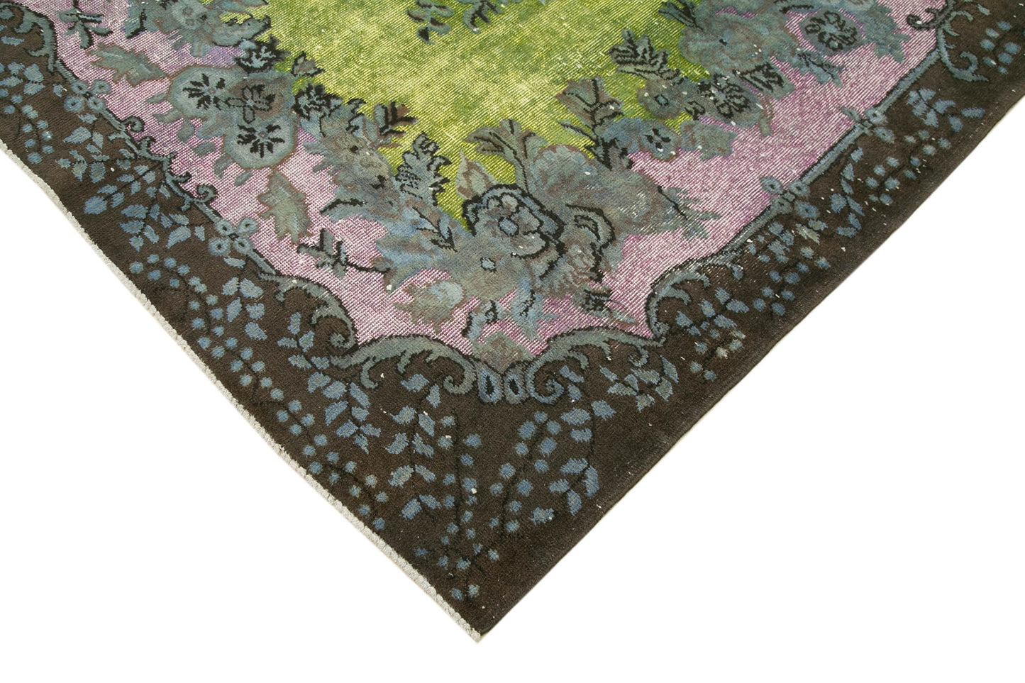 6x9 Brown Over Dyed Rug - 22129