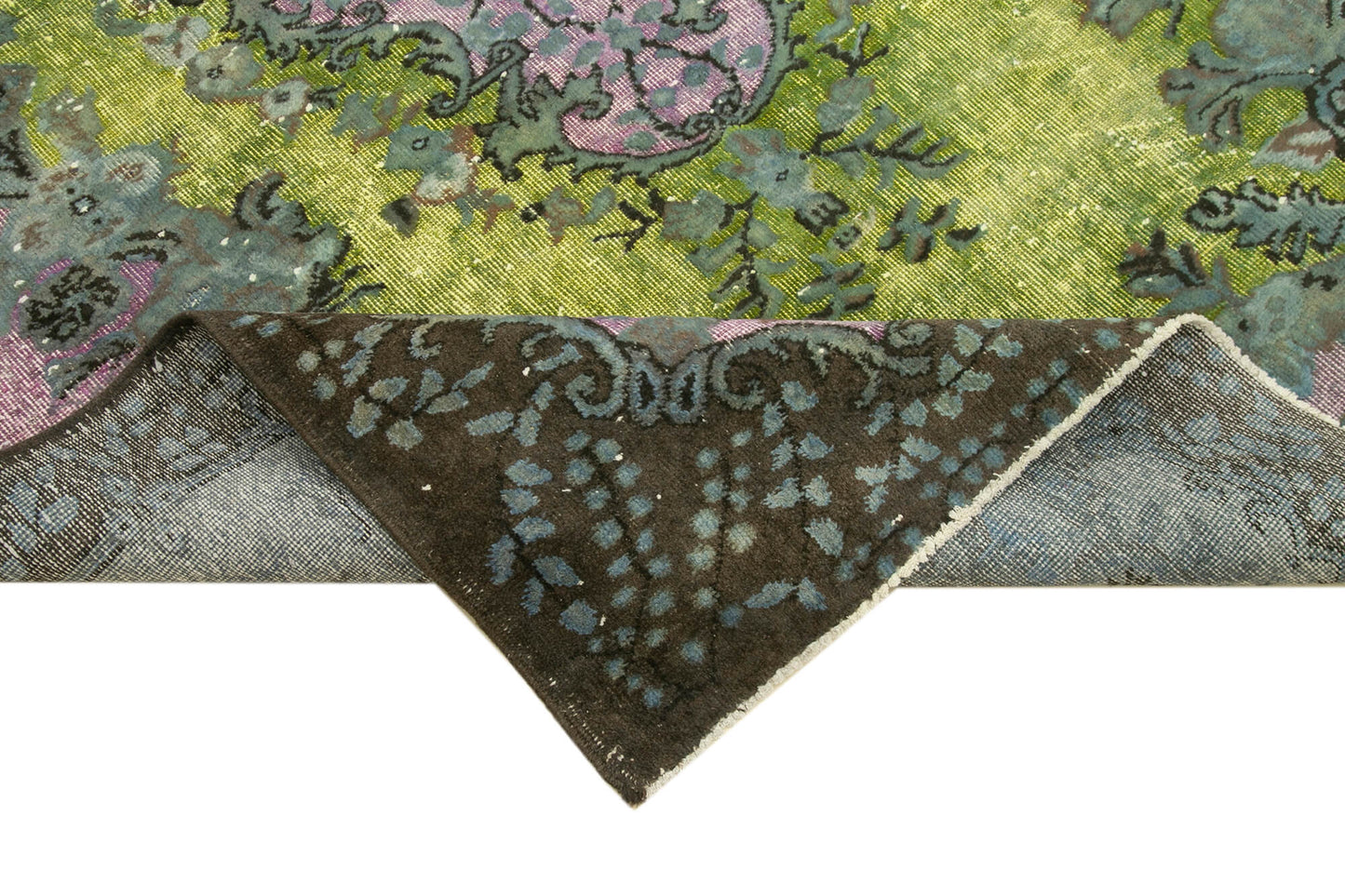 6x9 Brown Over Dyed Rug - 22129