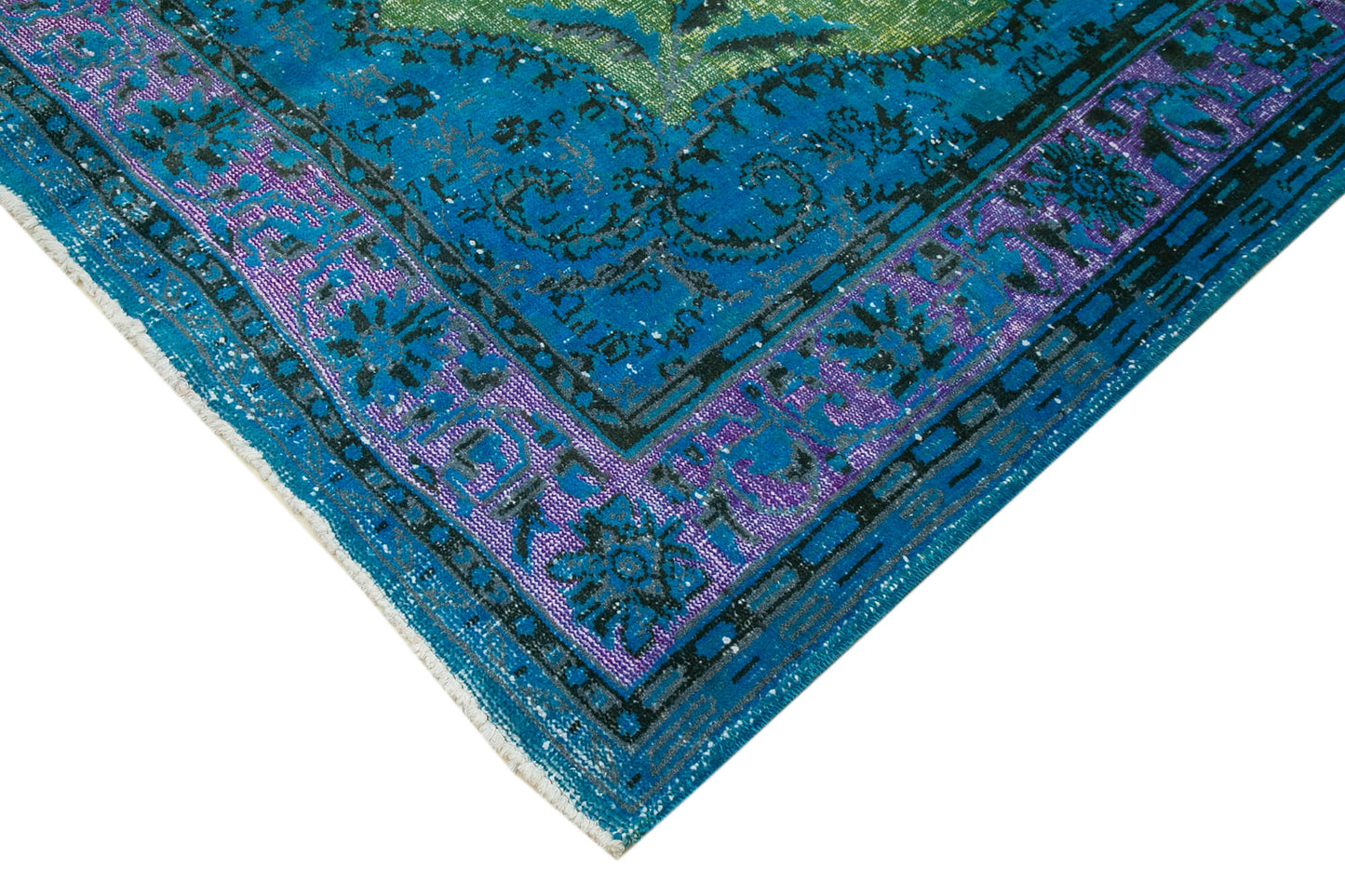 6x10 Blue Over Dyed Rug - 22140
