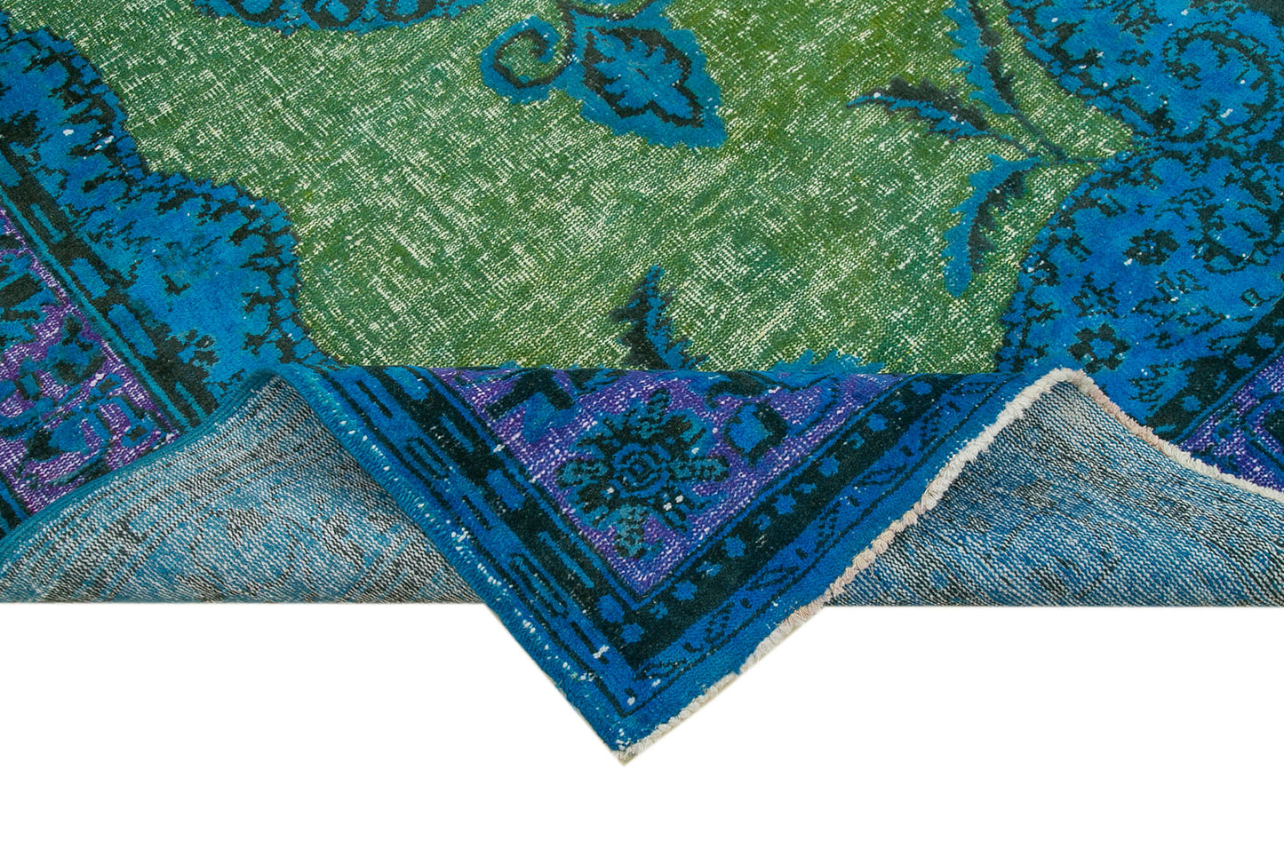 6x10 Blue Over Dyed Rug - 22140