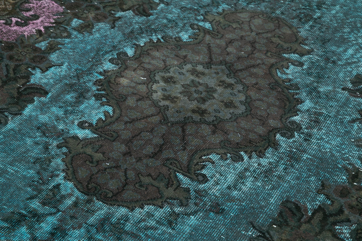 6x9 Brown Over Dyed Rug - 22144