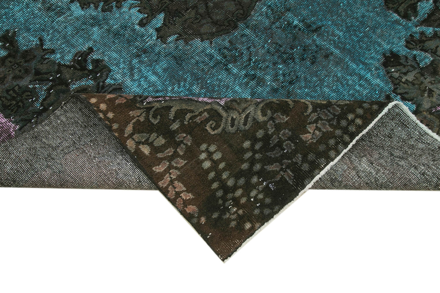 6x9 Brown Over Dyed Rug - 22144