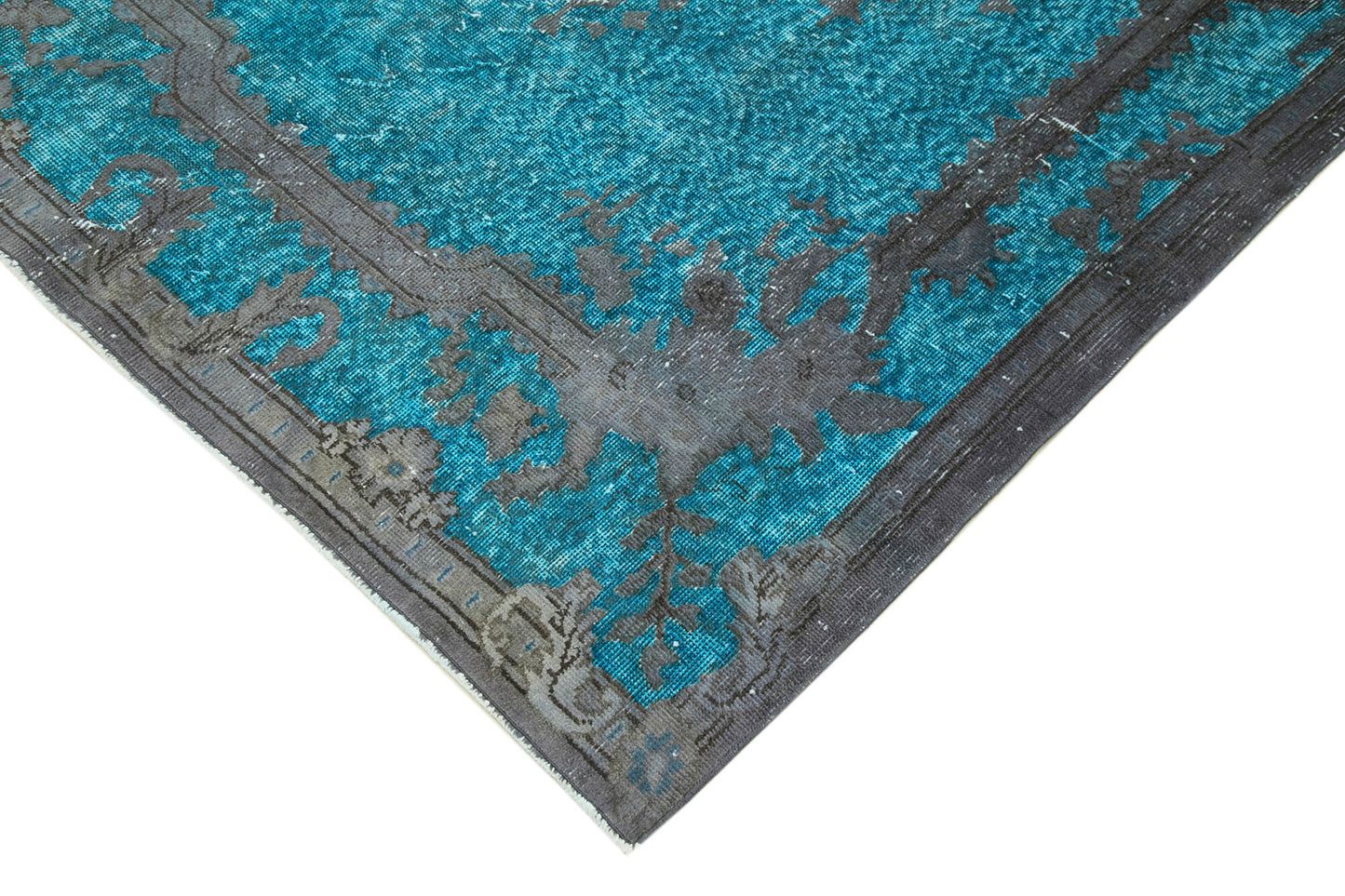 5x9 Grey Over Dyed Rug - 22149