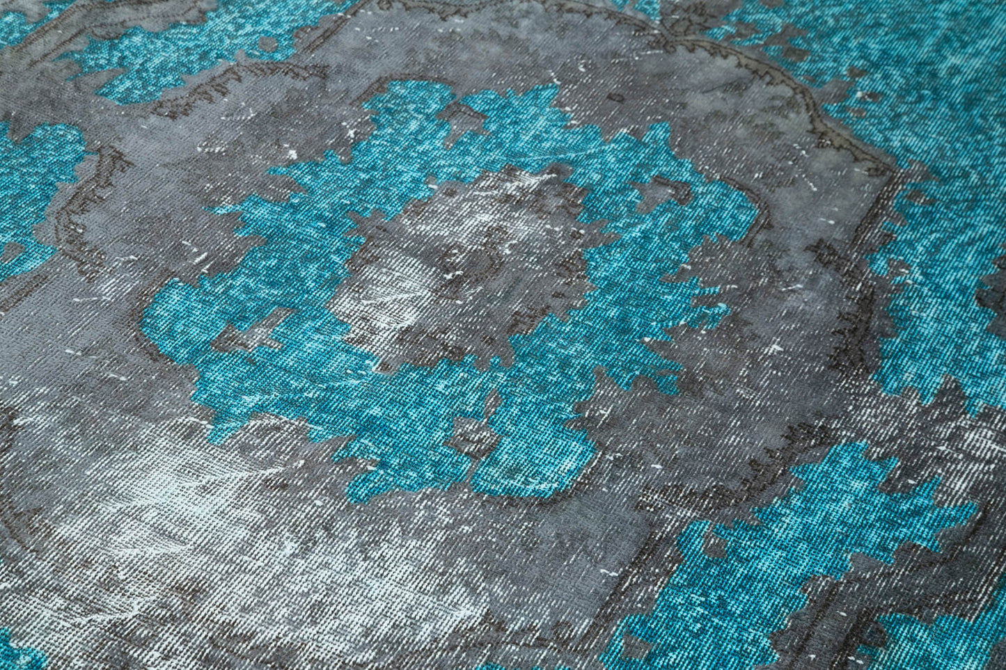 5x9 Grey Over Dyed Rug - 22149