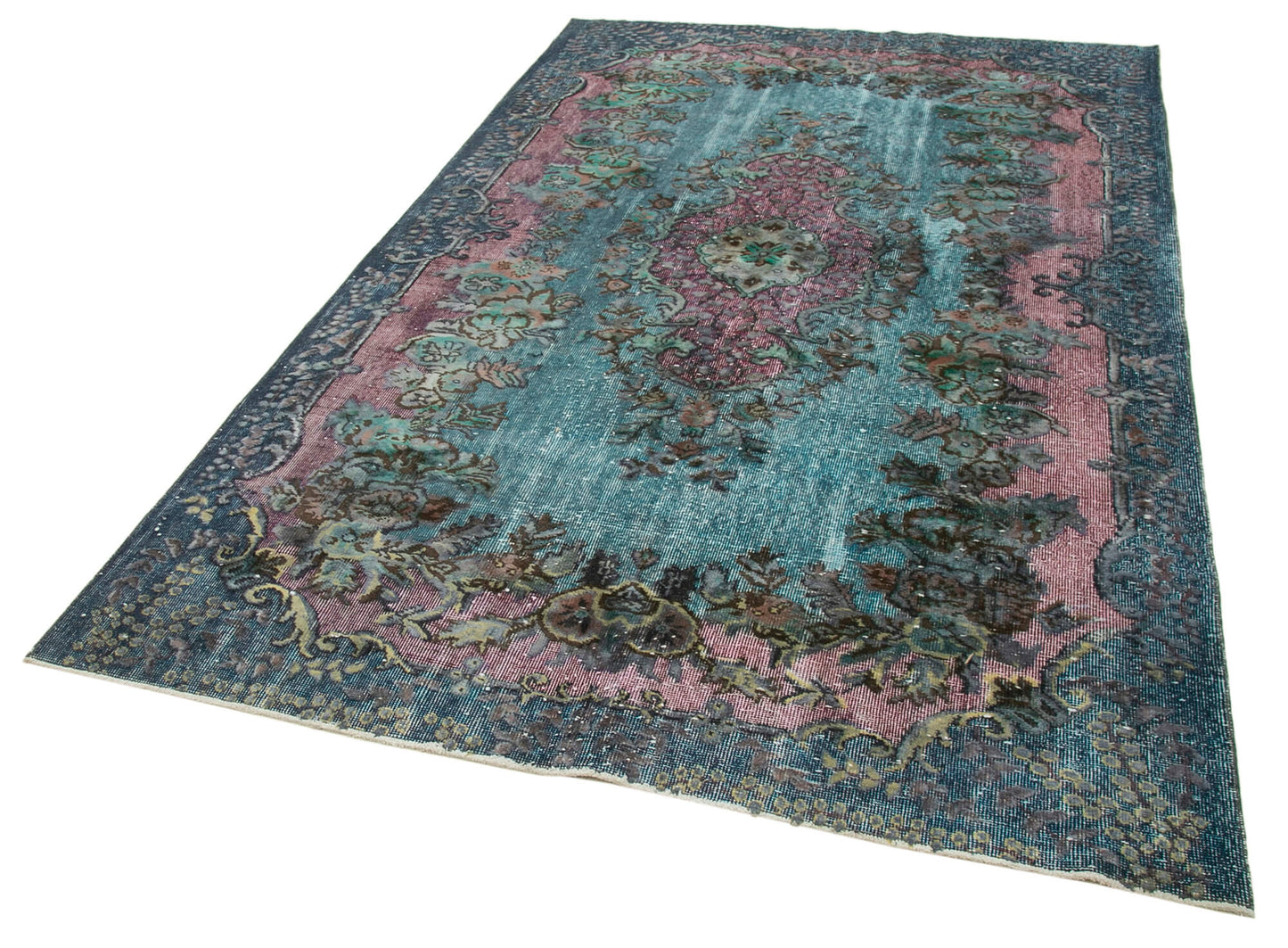 6x9 Blue Over Dyed Rug - 22283
