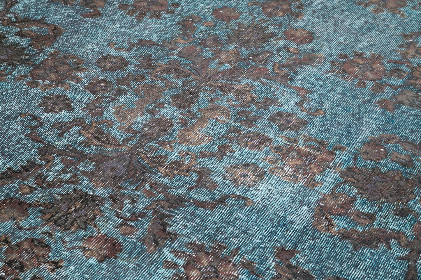 6x11 Blue Over Dyed Rug - 22287