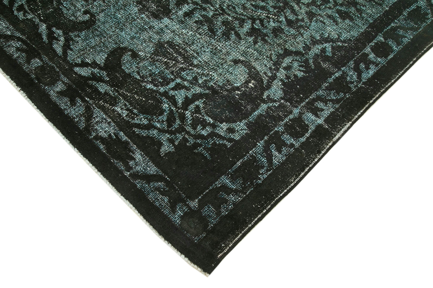 6x9 Black Over Dyed Rug - 22306