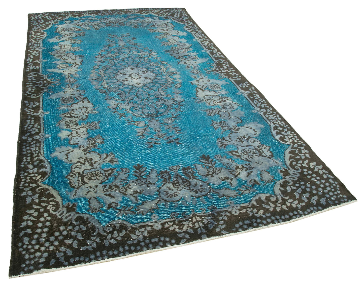 6x10 Blue Over Dyed Rug - 22309