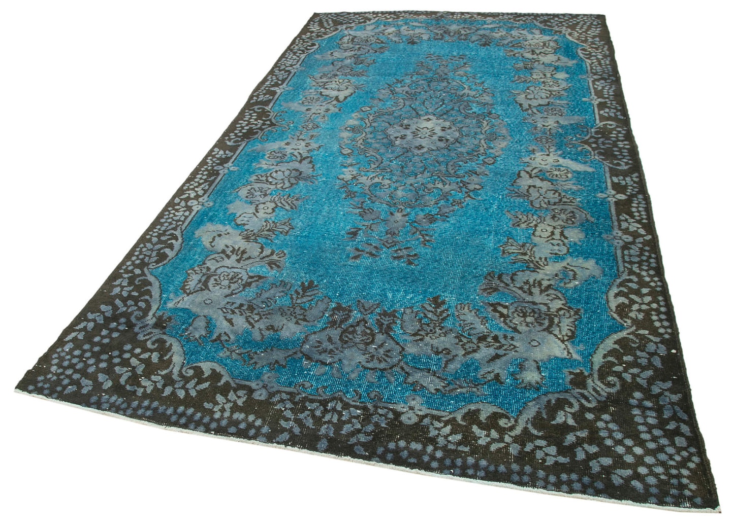 6x10 Blue Over Dyed Rug - 22309