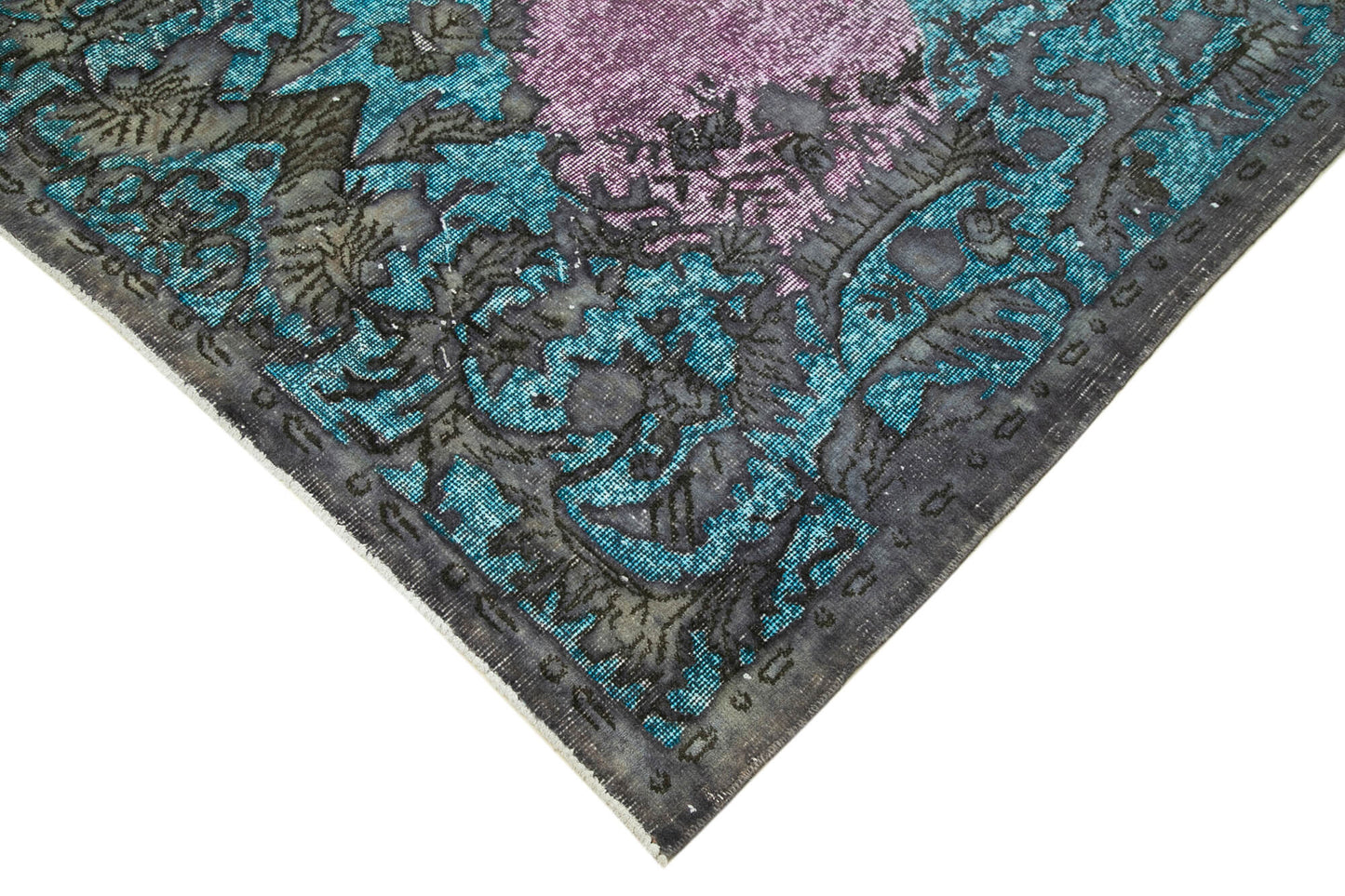 5x9 Grey Over Dyed Rug - 22326