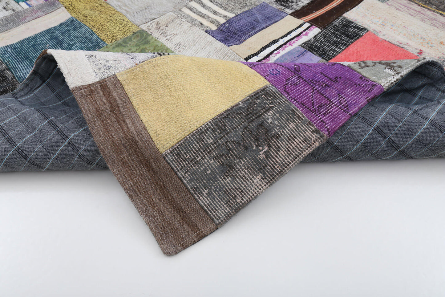 6x8 Multicolor Kilim Patchwork Rug - 22481