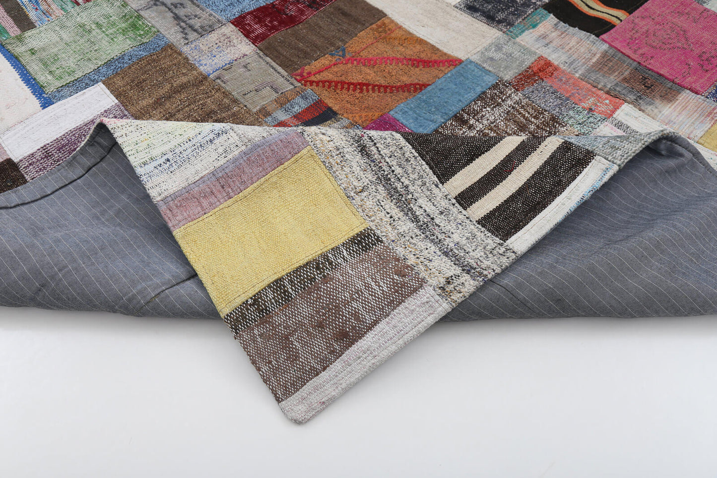6x10 Multicolor Kilim Patchwork Rug - 22505