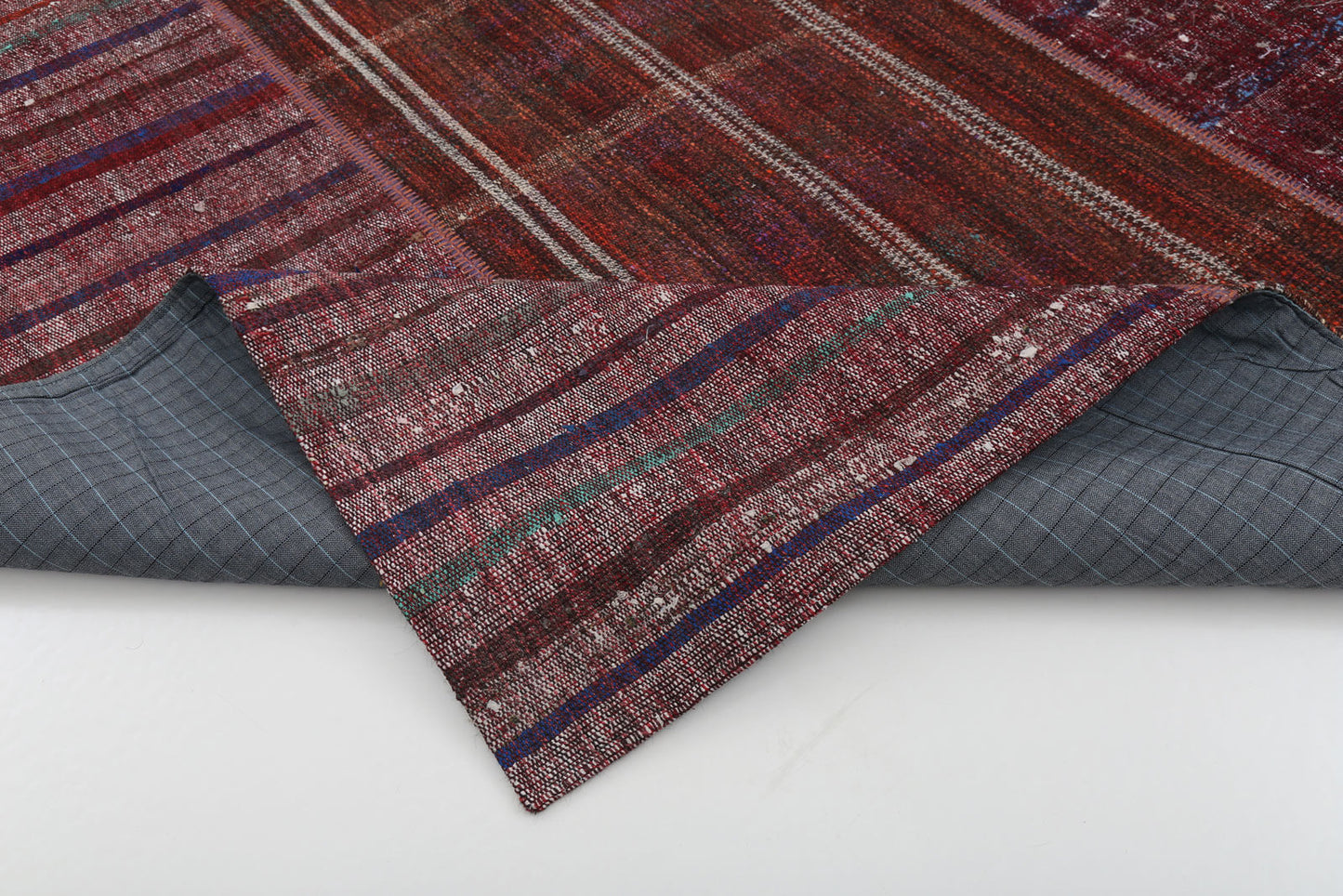 7x10 Multicolor Kilim Patchwork Rug - 22513