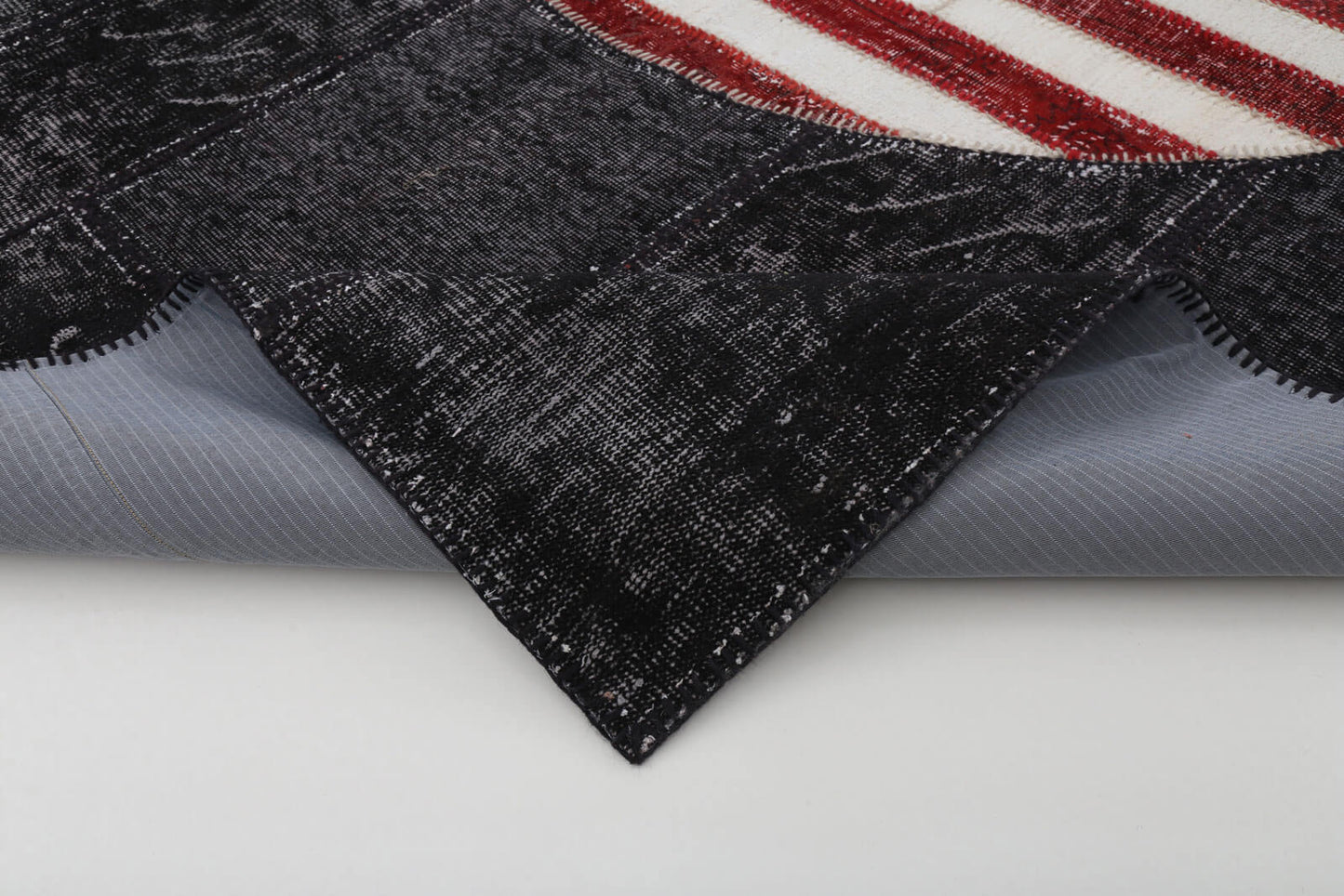 7x10 Usa Flag Patchwork Rug - 22588