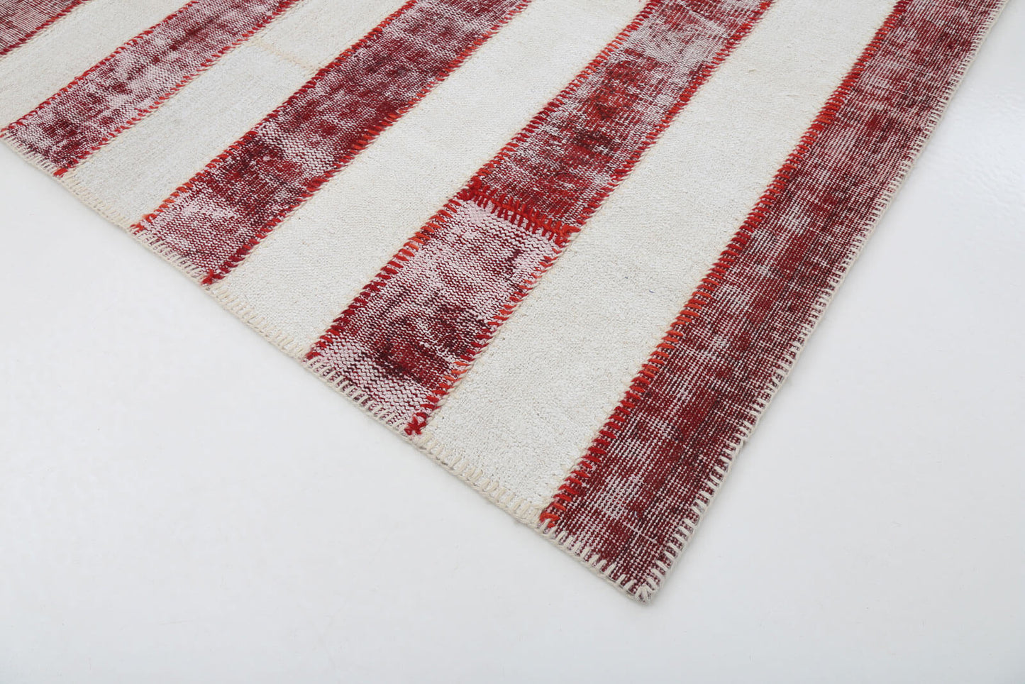 7x10 Usa Flag Patchwork Rug - 22595