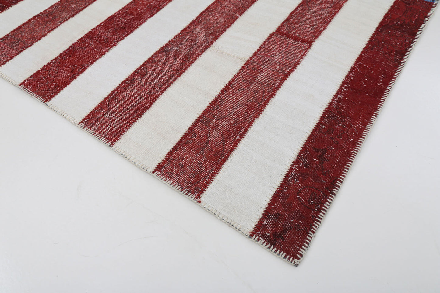 8x10 American Flag Patchwork Rug - 22672