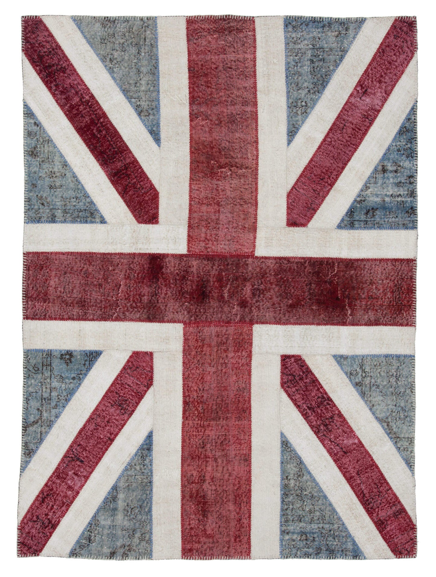 6x8 Uk Flag Patchwork Rug - 22699