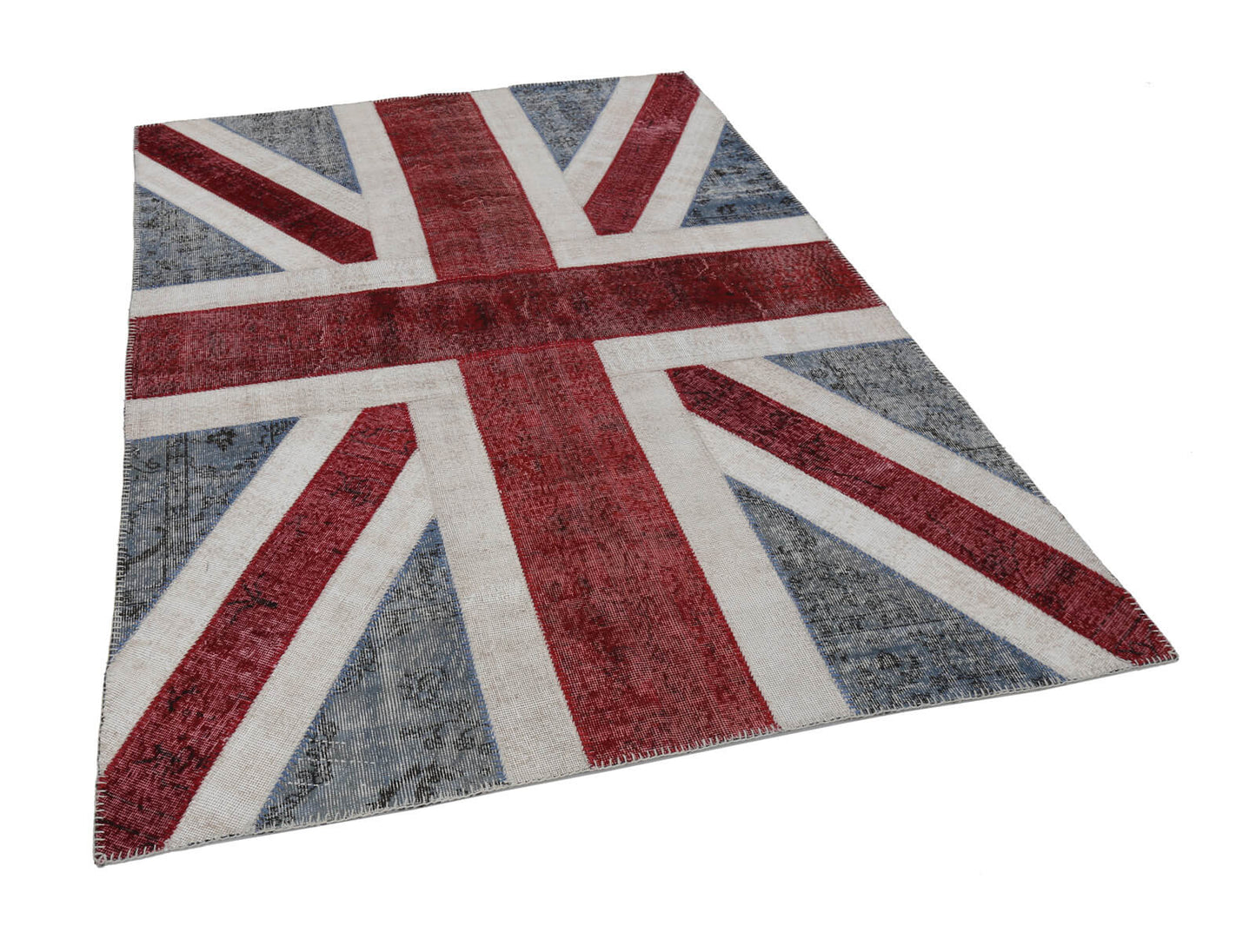 6x8 Uk Flag Patchwork Rug - 22699