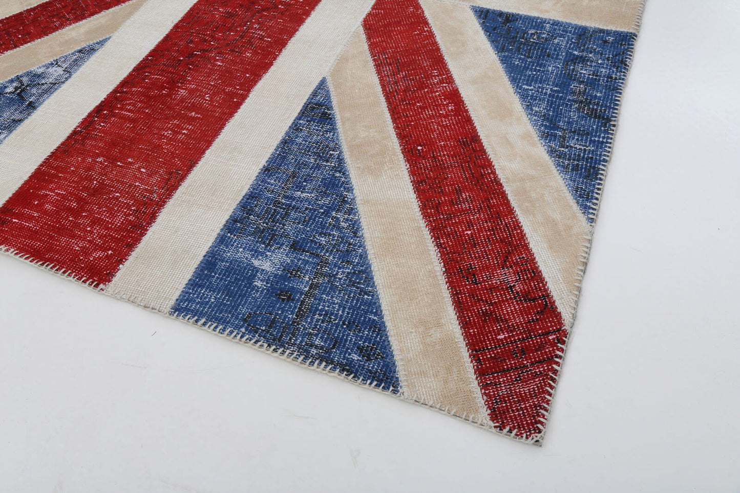 6x8 Uk Flag Patchwork Rug - 22700