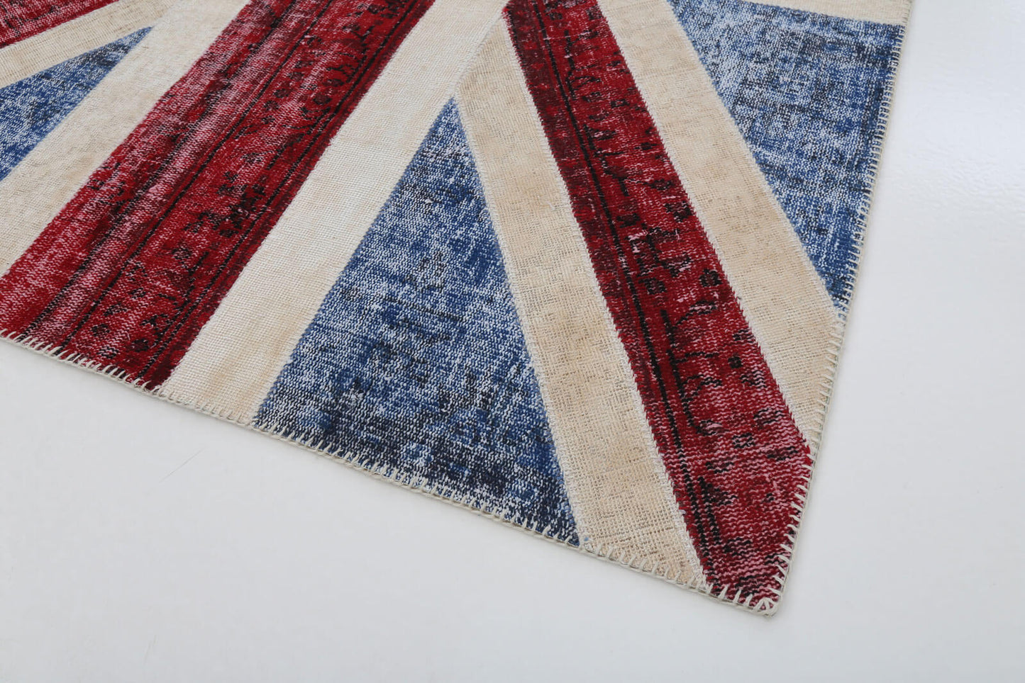 6x8 Uk Flag Patchwork Rug - 22702