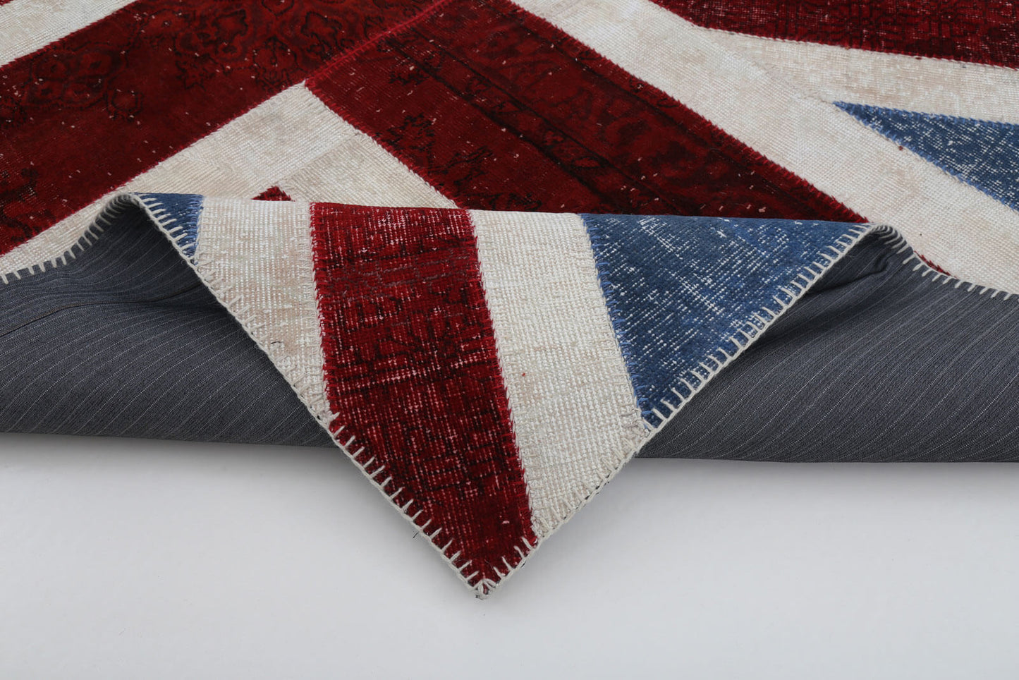 6x8 Uk Flag Patchwork Rug - 22705
