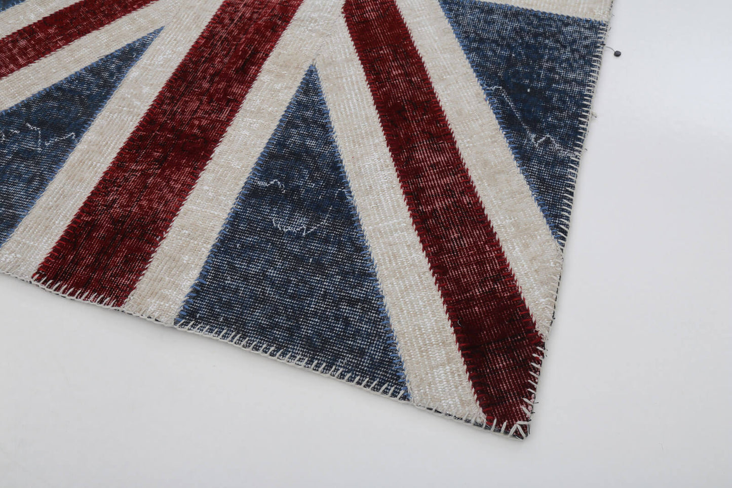4x6 Uk Flag Patchwork Rug - 22710