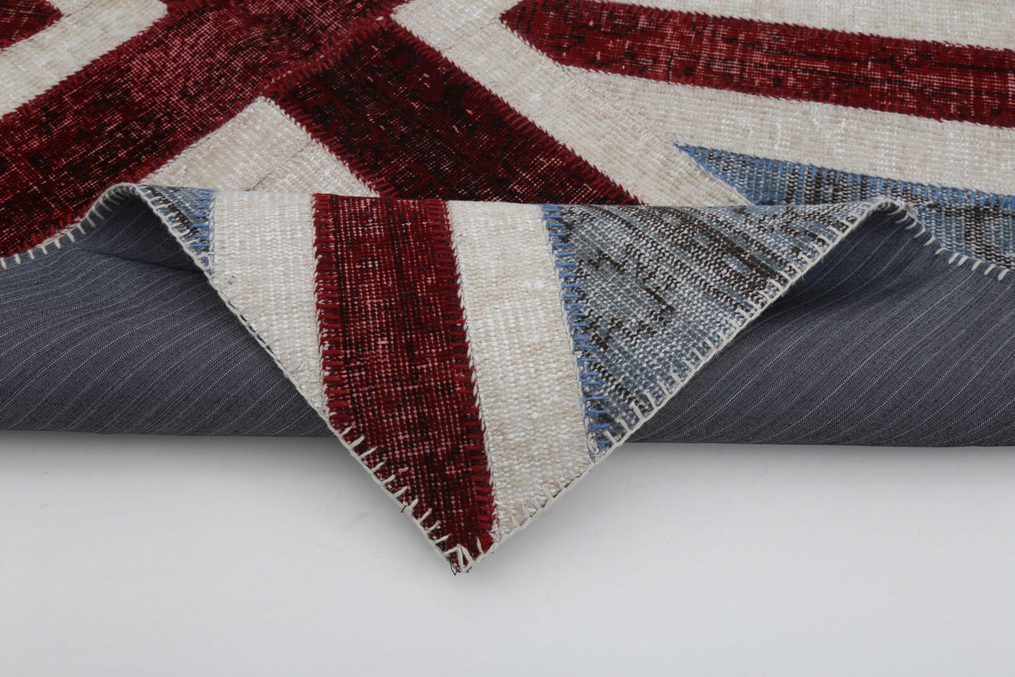 4x6 British Flag Patchwork Rug - 22712