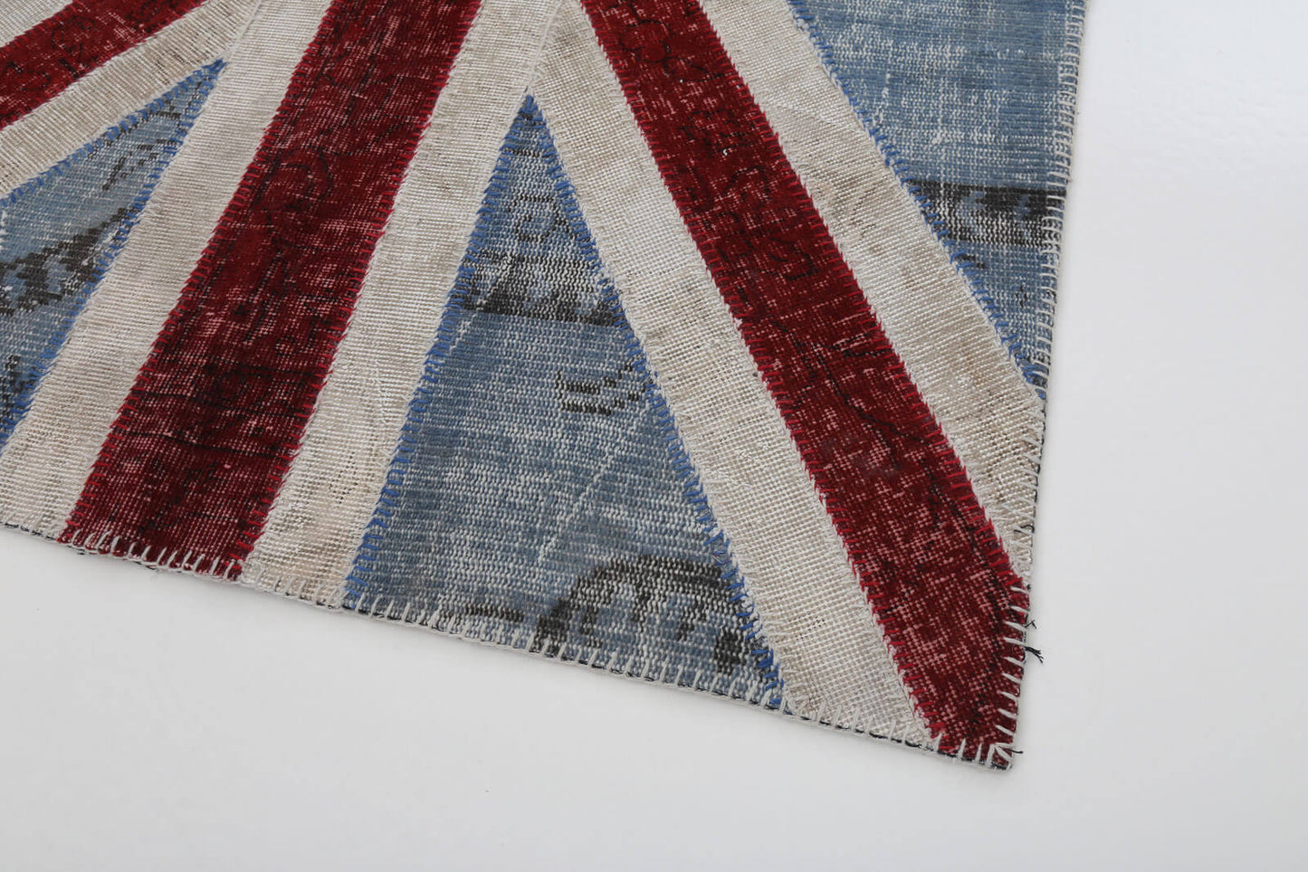 4x6 Uk Flag Patchwork Rug - 22727