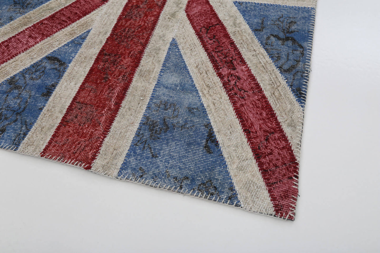 4x6 Uk Flag Patchwork Rug - 22729