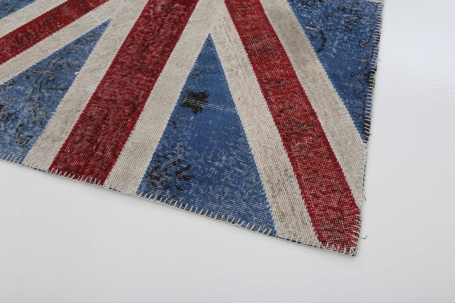 4x6 Uk Flag Patchwork Rug - 22736