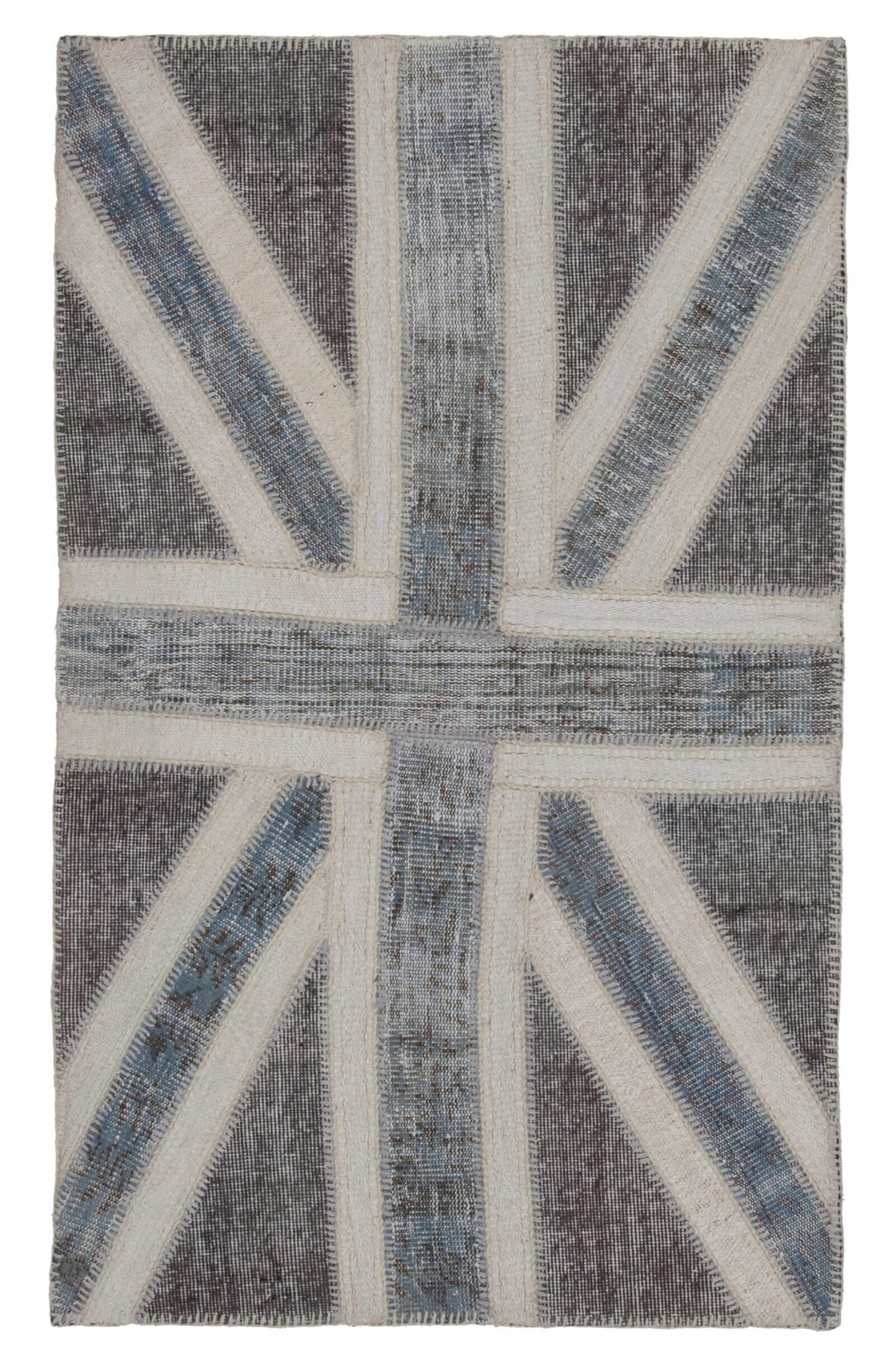 3x5 British Flag Patchwork Rug - 22741