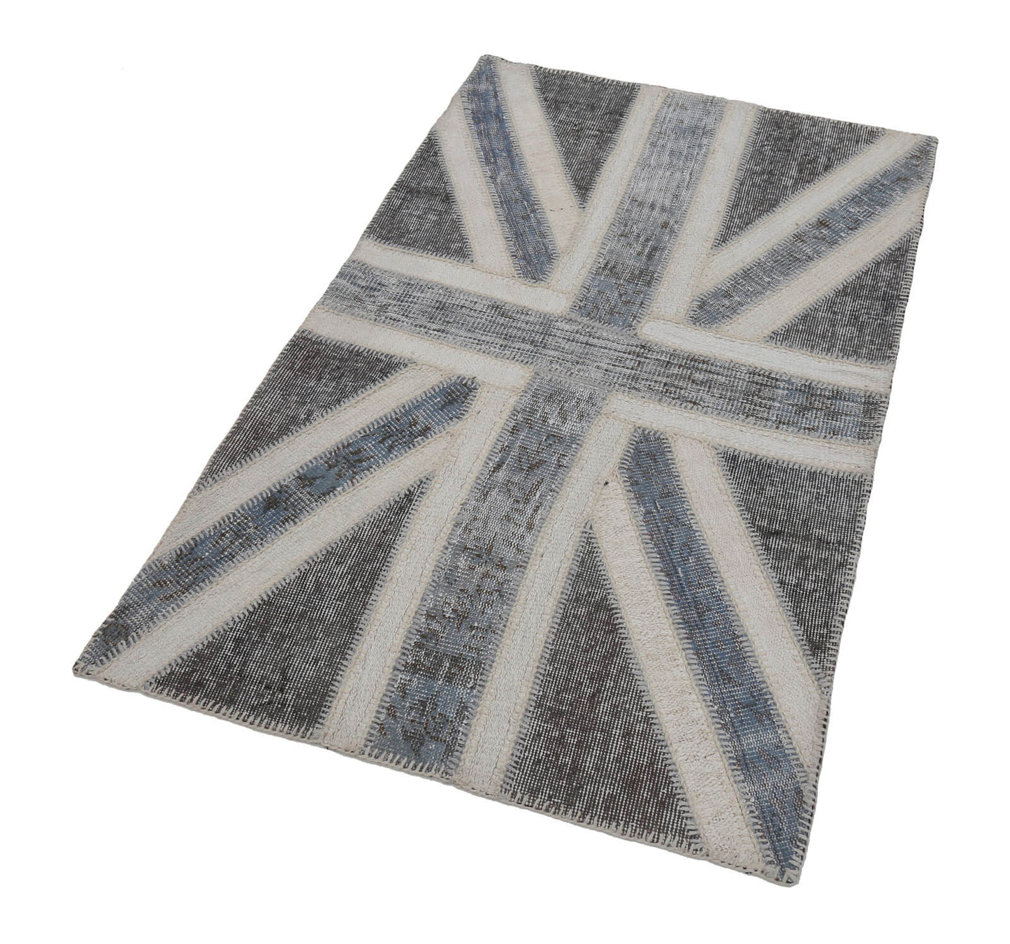 3x5 British Flag Patchwork Rug - 22741