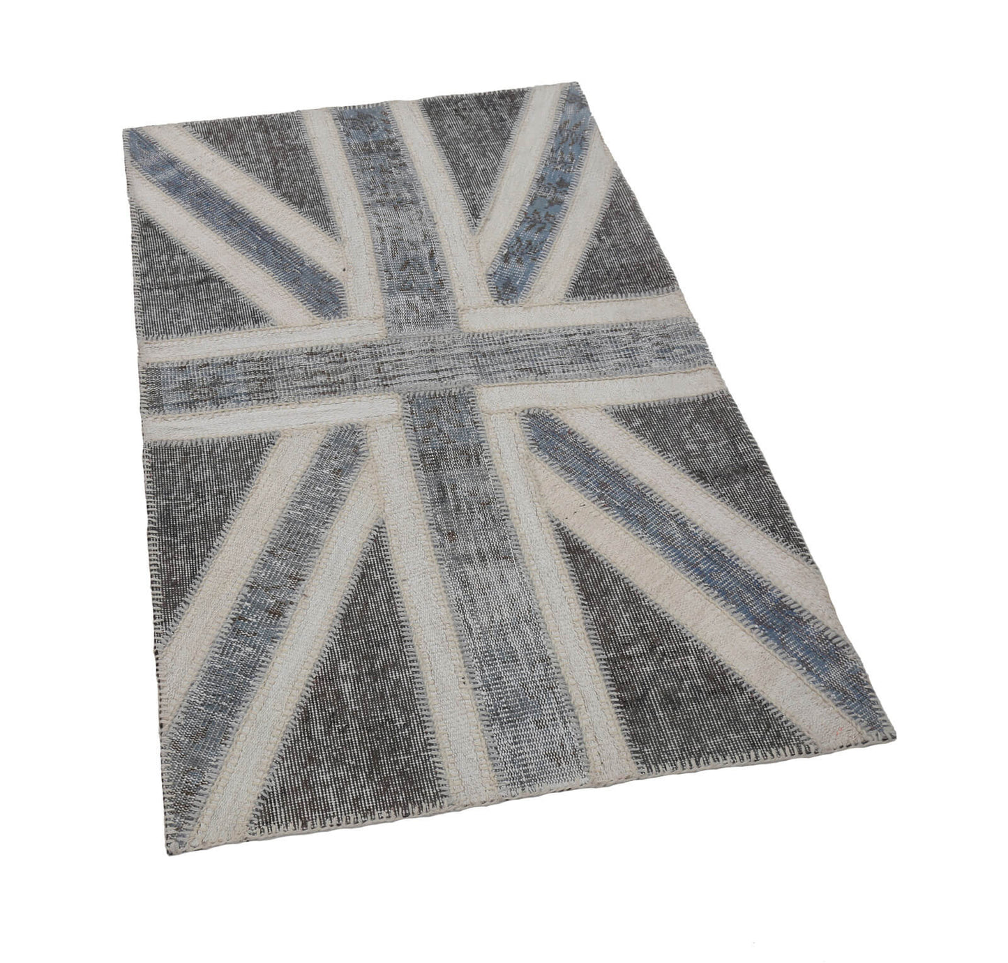 3x5 British Flag Patchwork Rug - 22741