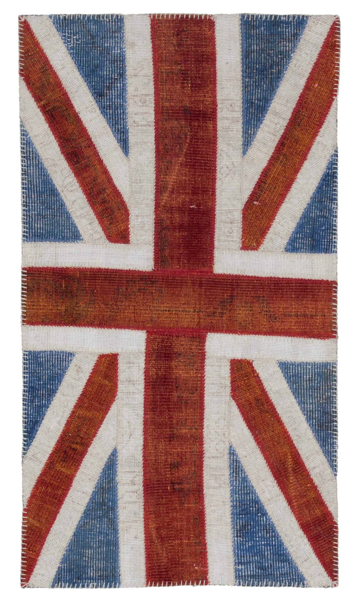 3x5 British Flag Patchwork Rug - 22742