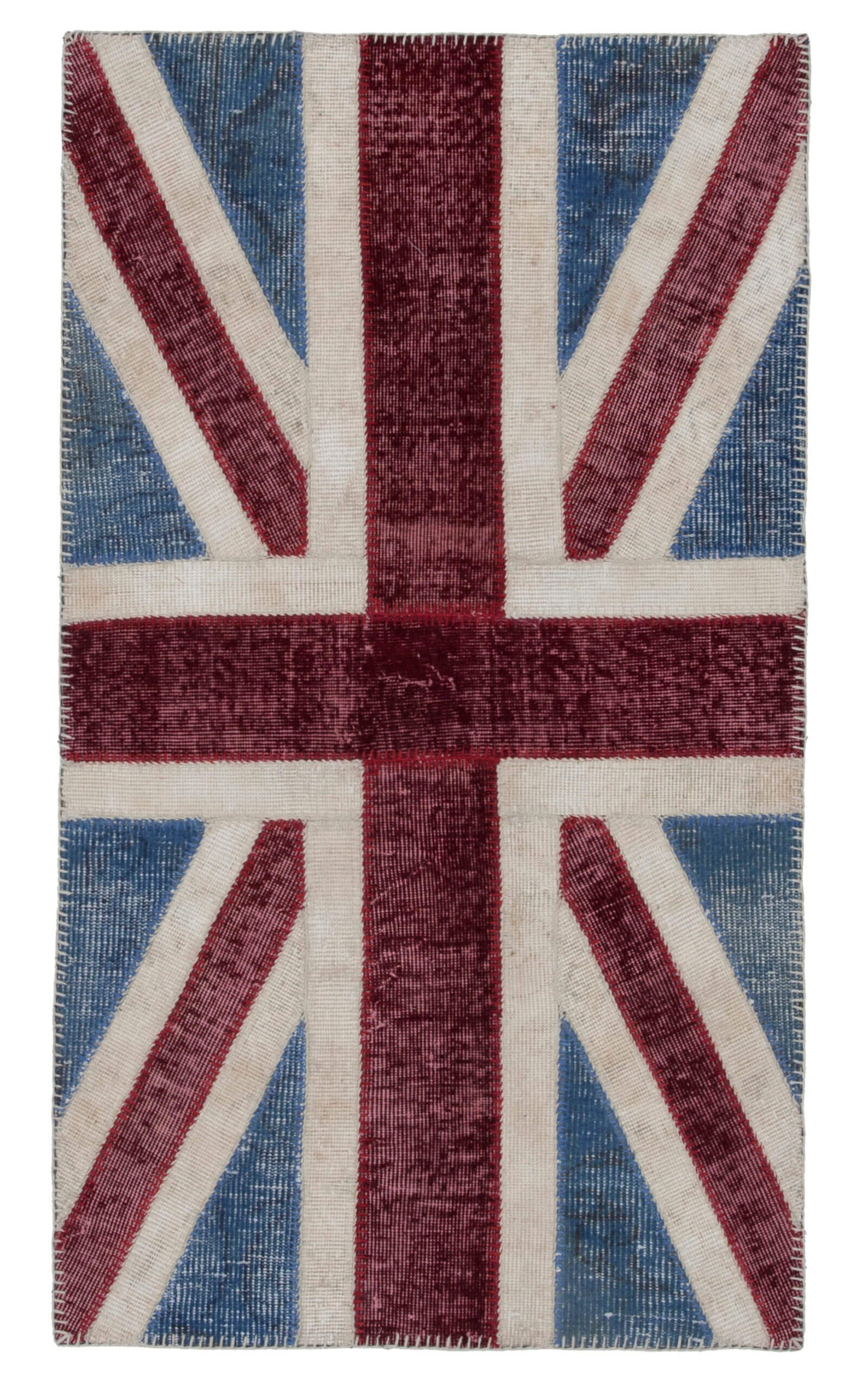 3x5 British Flag Patchwork Rug - 22743