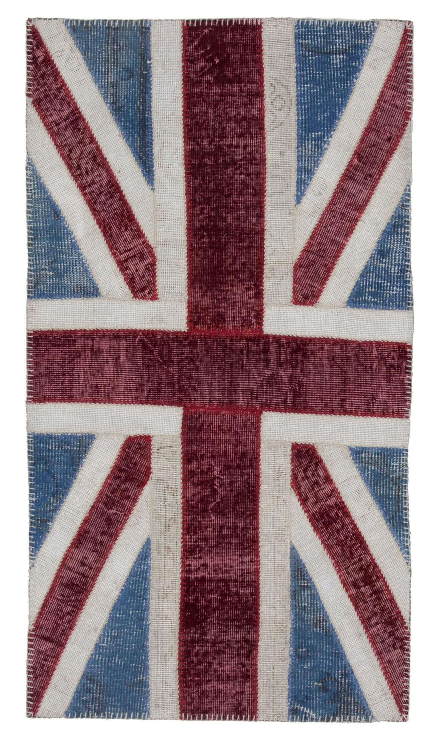 3x5 Uk Flag Patchwork Rug - 22746