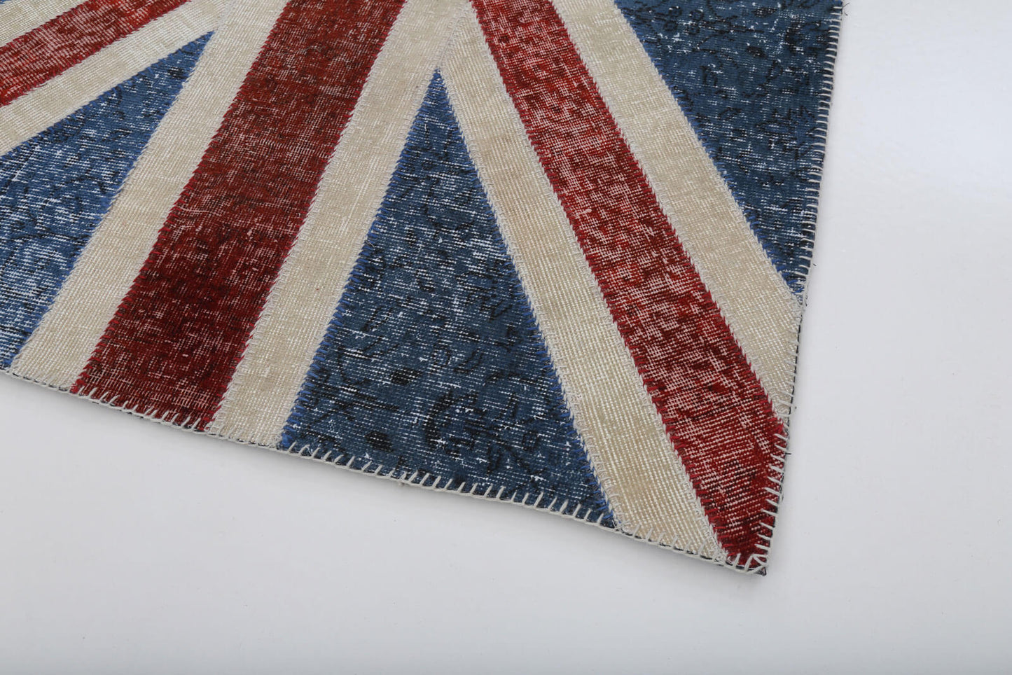 4x6 British Flag Patchwork Rug - 22750
