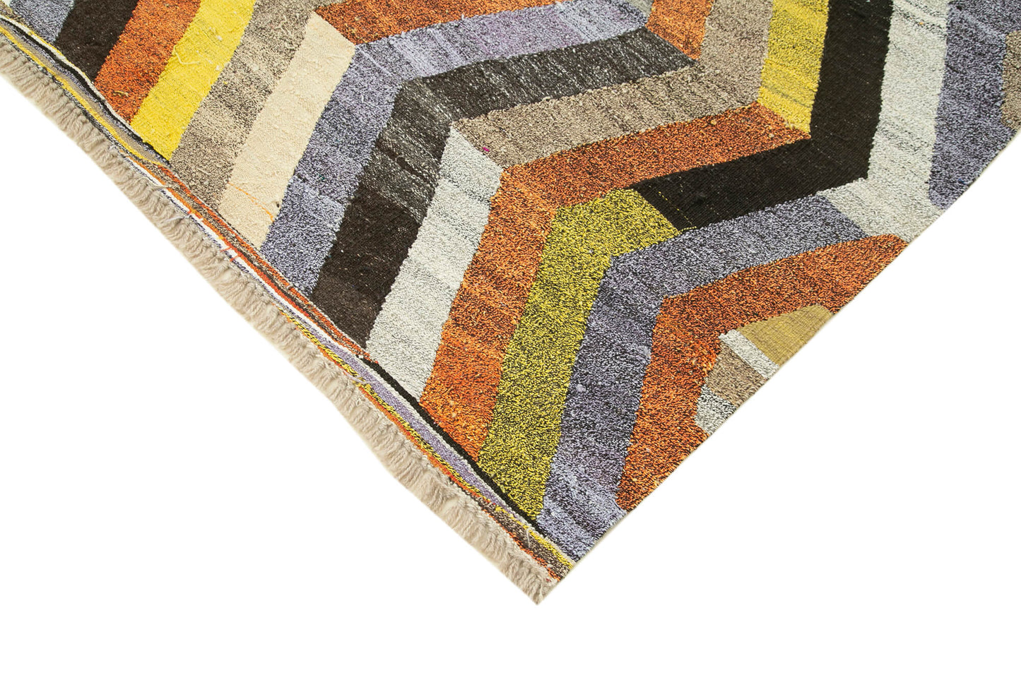 6x8 Multicolor Contemporary Area Rug - 22752